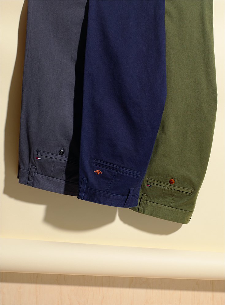 Men's Colored Chinos 2017