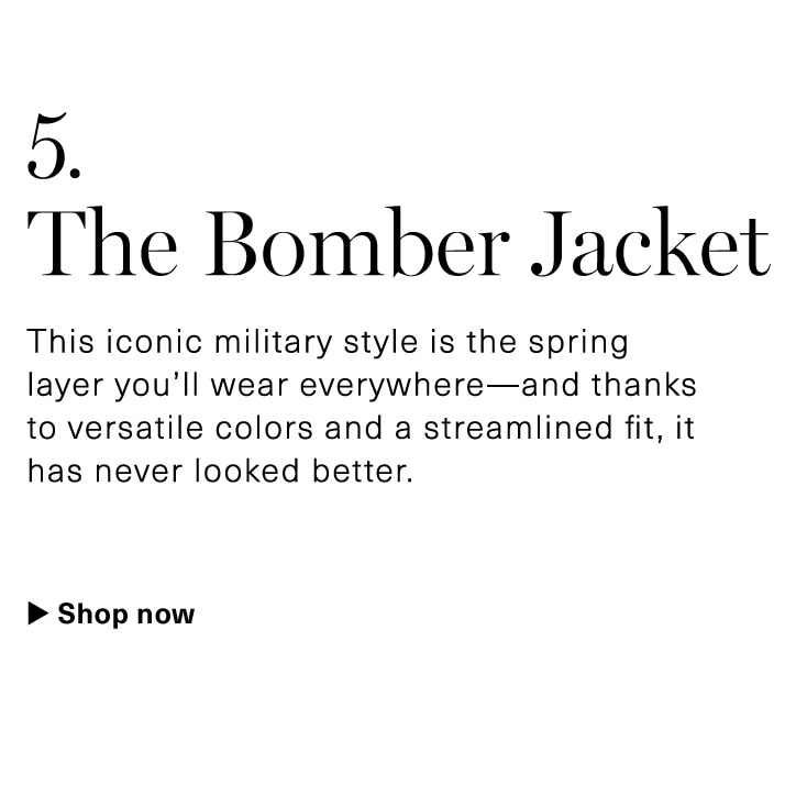 Military Style Bomber Jackets